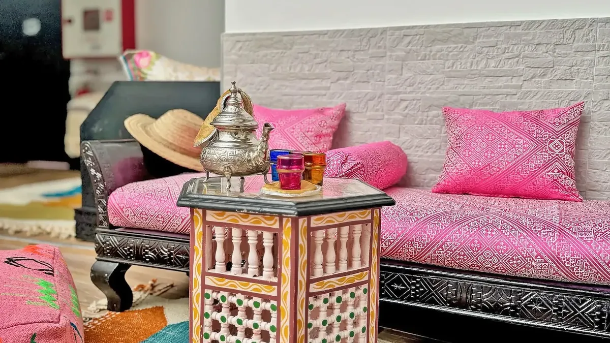 Lobby du Riad Arrahma, Marrakech