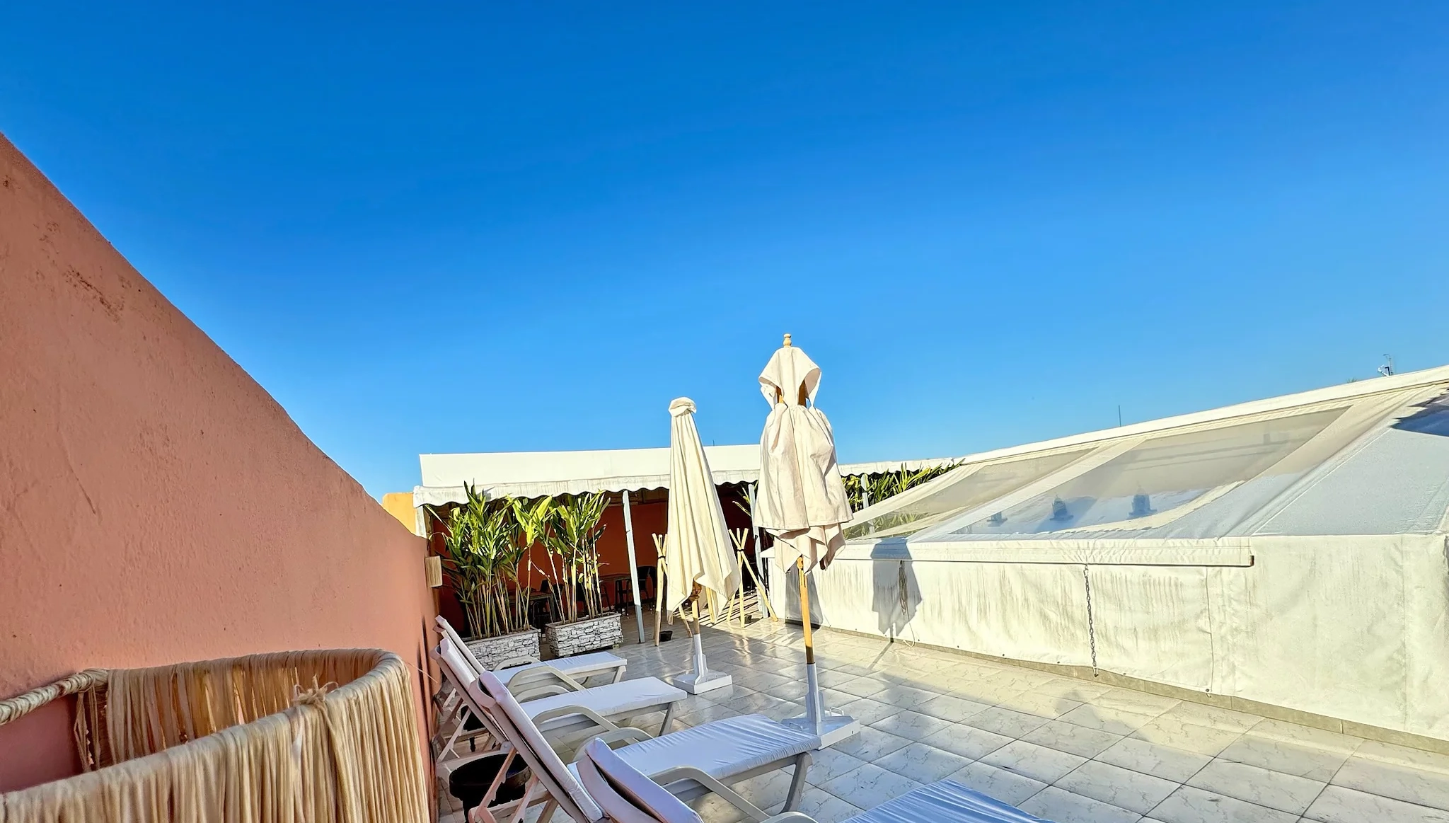 Terrasse du Riad Arrahma, Marrakech