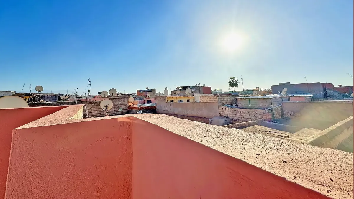 Vue depuis le Riad Arrahma, Marrakech